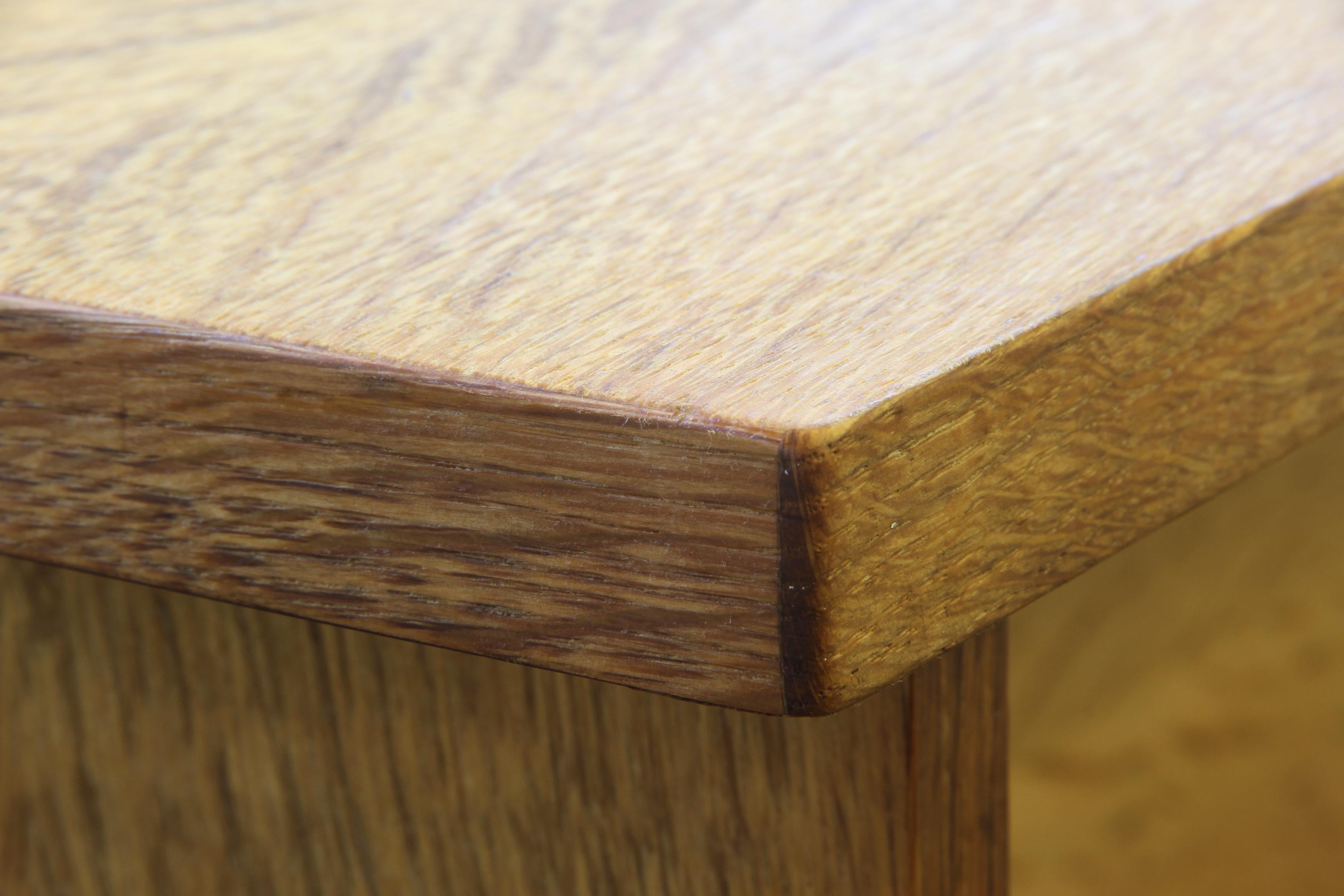Mid-Century Danish Oak Desk attributed to Henning Kjaernulf, 1960s 14