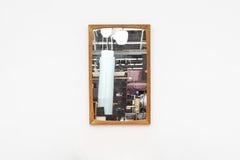 Midcentury Danish Oak Mirror