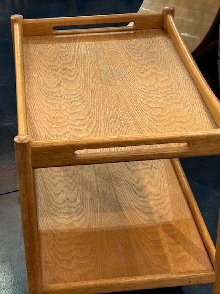 20th Century Mid-Century Danish Oak Serving Cart by Hans Wegner For Sale