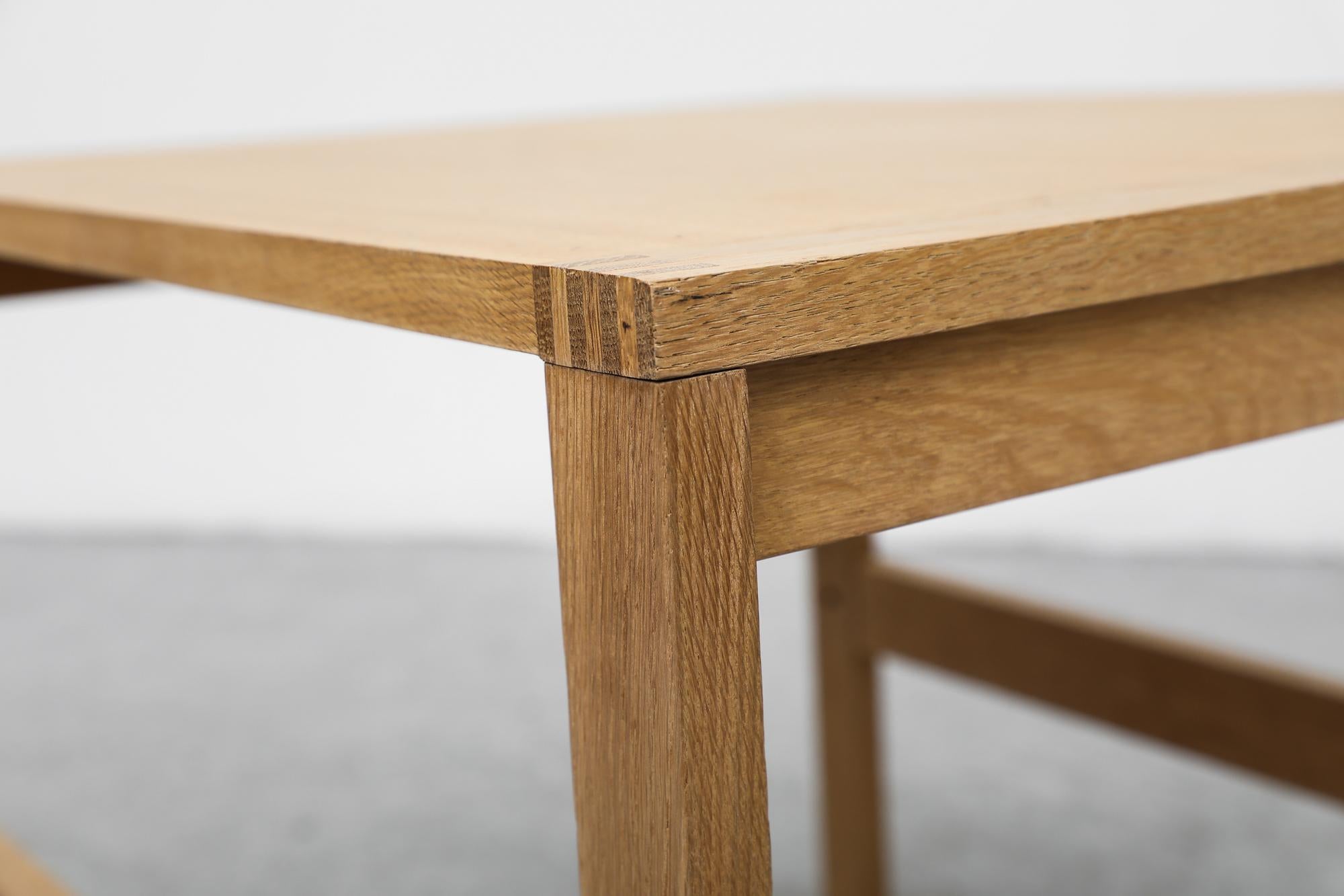 Midcentury Danish Oak Side Table for France & Søn 3