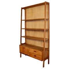 Mueble alto de roble danés de mediados de siglo de Poul Volther