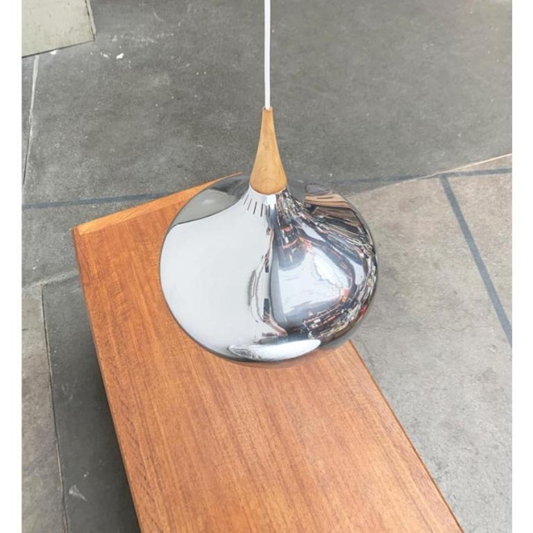 Lampada a sospensione orientale danese di metà secolo di Jo Hammerborg per Fog & Mørup, 1960 in vendita 5