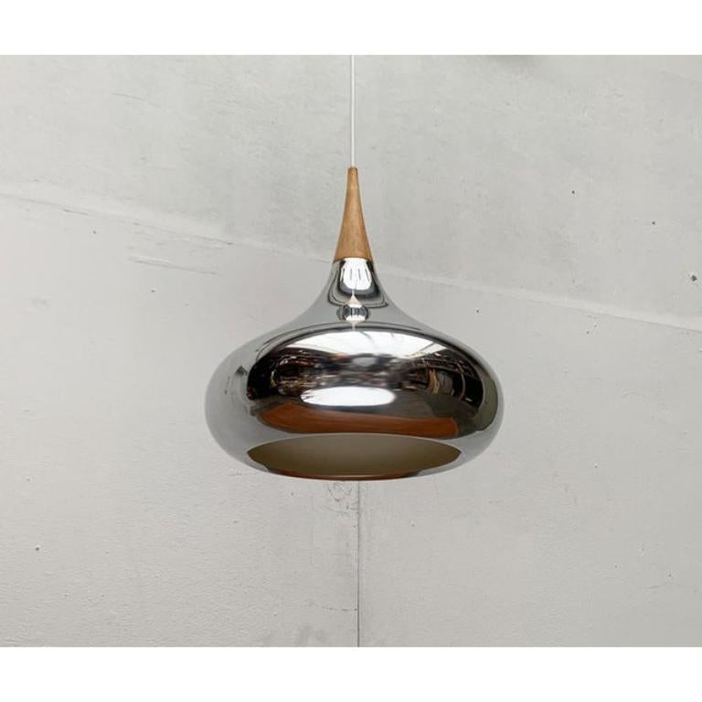Lampada a sospensione orientale danese di metà secolo di Jo Hammerborg per Fog & Mørup, 1960 in vendita 1