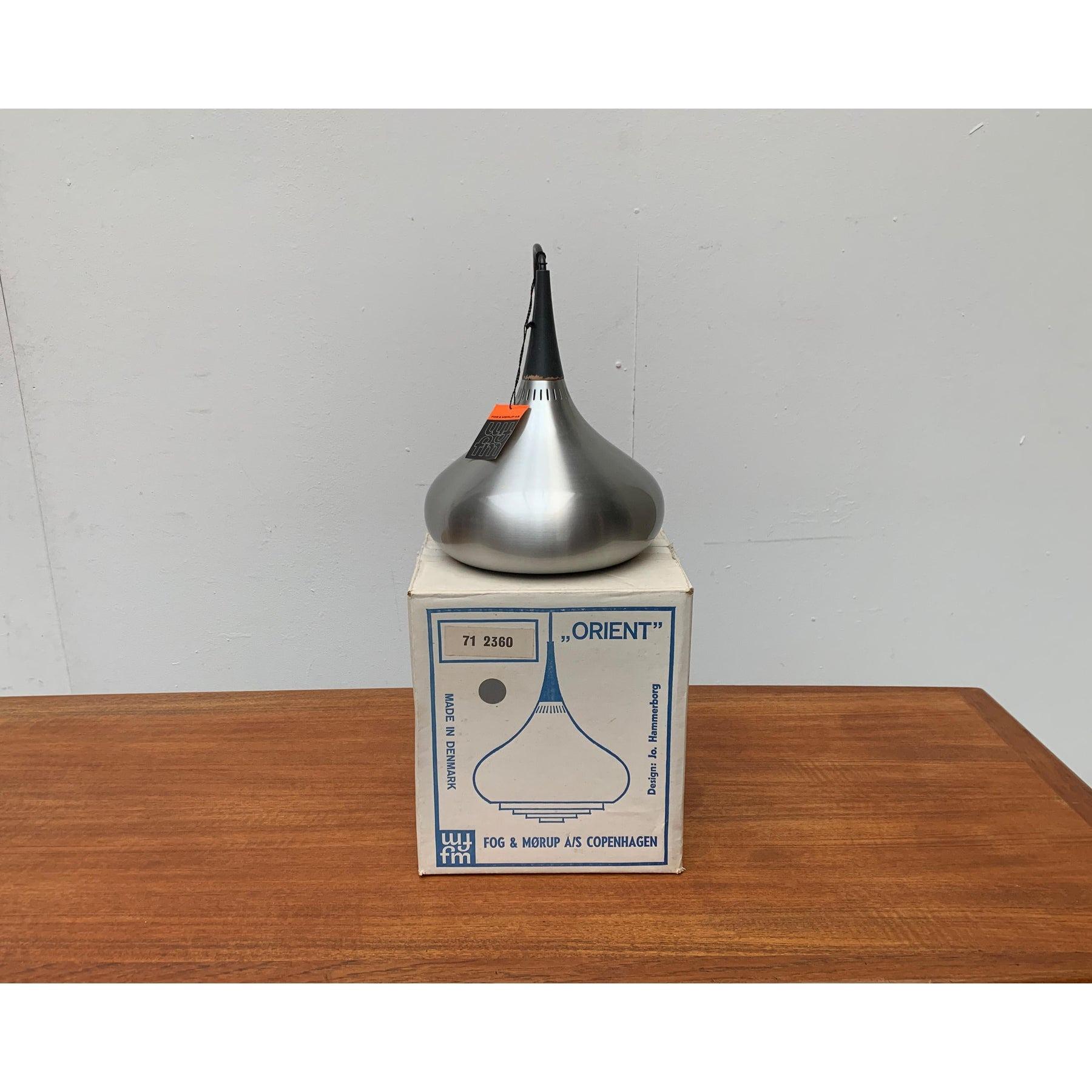 Lampada a sospensione orientale danese di metà secolo di Jo Hammerborg per Fog & Mørup in vendita 5