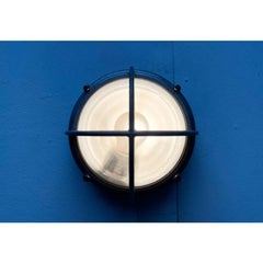 Mid-Century Danish Outdoor Model Skot Metal Wall Lamp by Lauritz Knudsen, 1960s