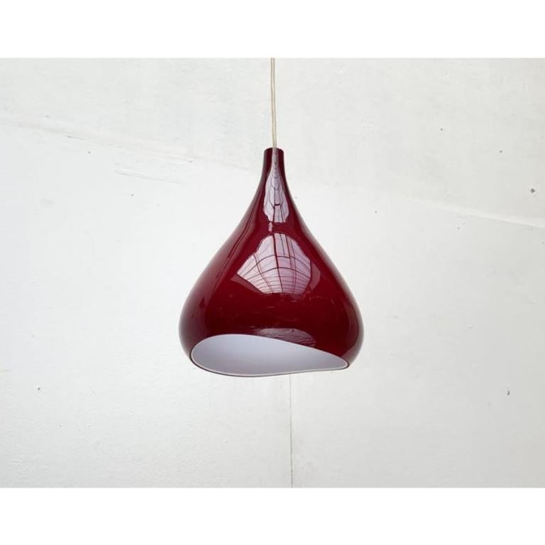Mid-Century moderno Lampada a sospensione danese P1061 Krokus di Sigvard & Acton, 1960 in vendita