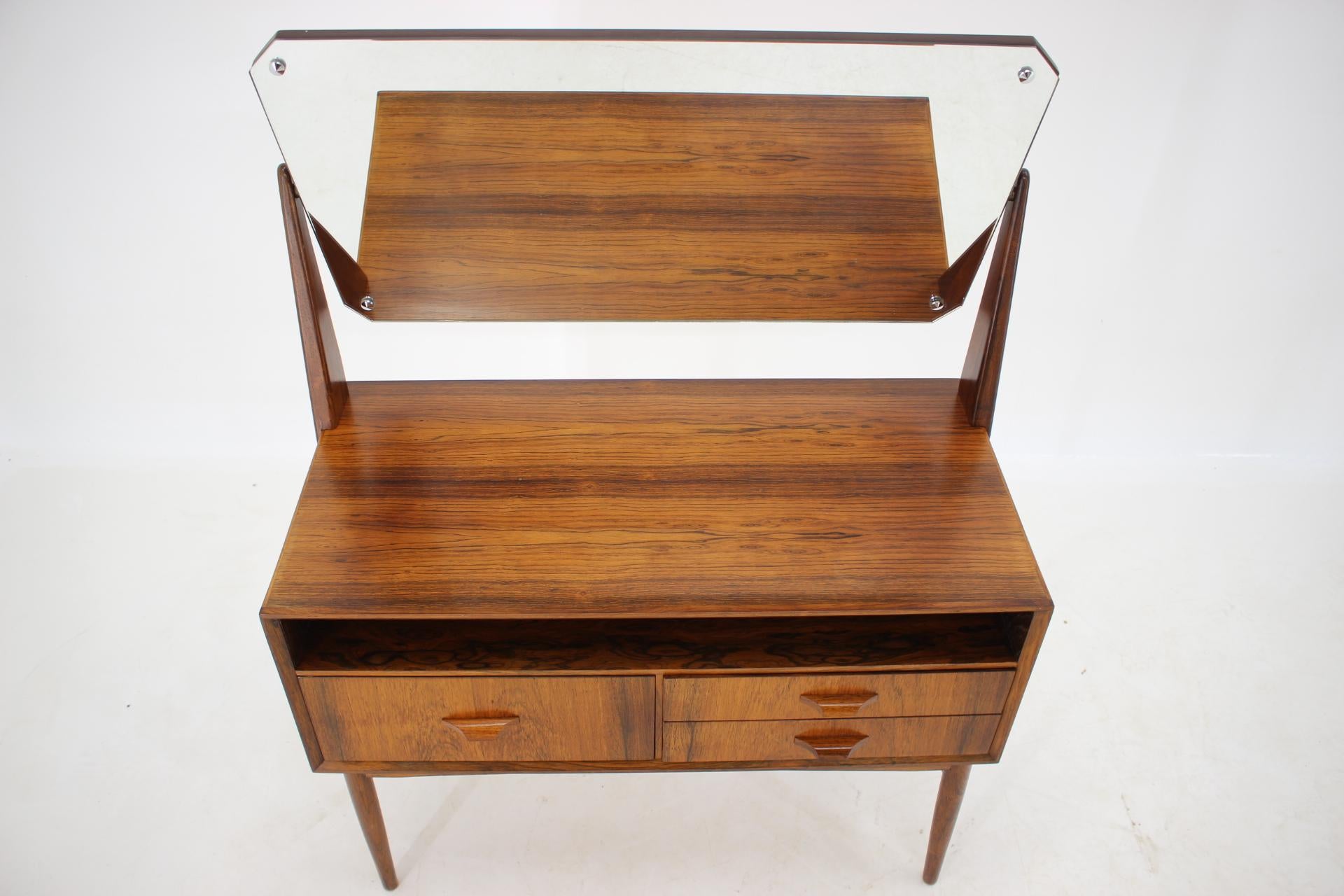 Mid-Century Modern Midcentury Danish Palisander Dressing Table, 1960s