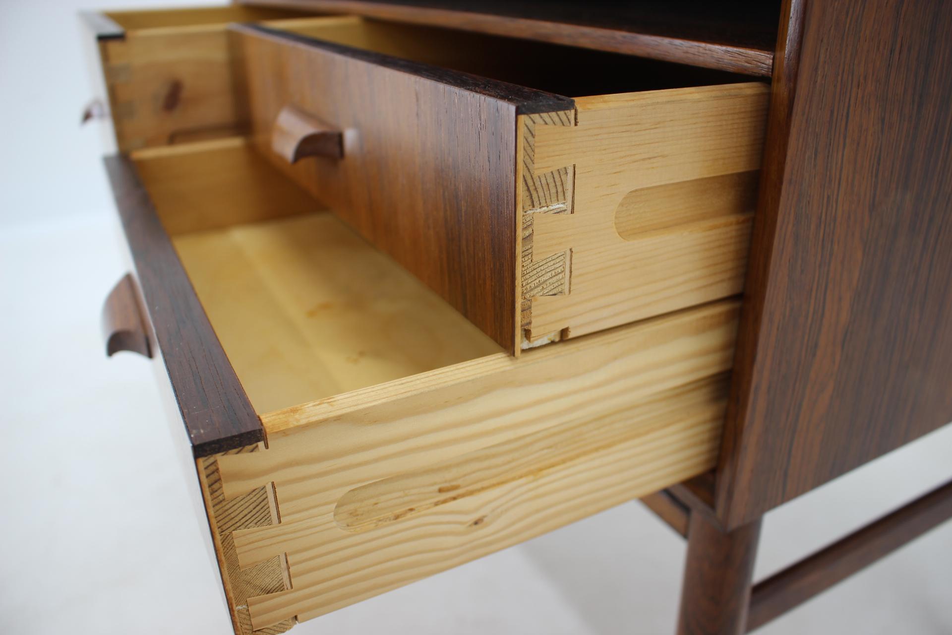 Mirror Midcentury Danish Palisander Dressing Table, 1960s