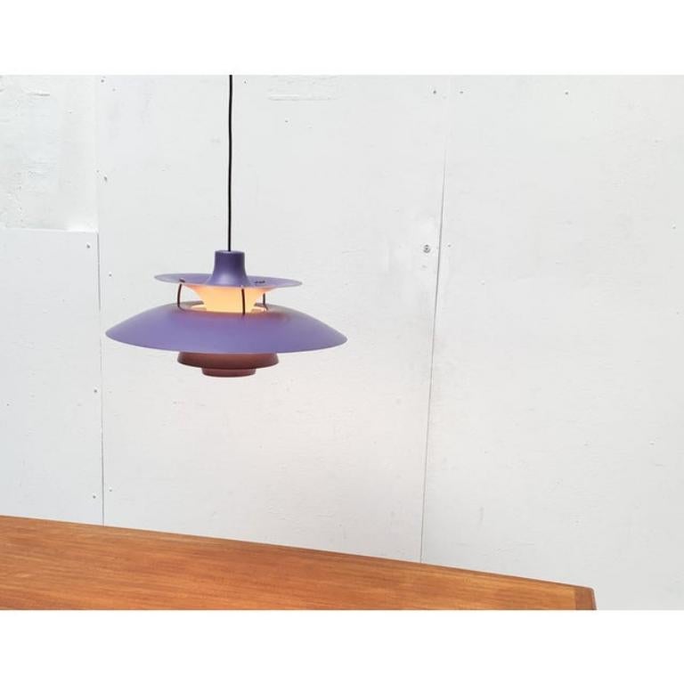 Pendentif danois PH 5 du milieu du siècle dernier par Poul Henningsen pour Louis Poulsen, années 1960 en vente 4