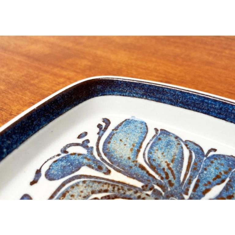 Bol en porcelaine danoise Baca Blue Line de Nils et Kari, années 1960 en vente 4