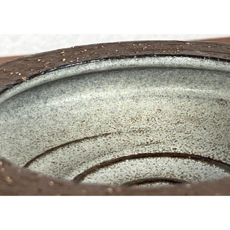 Ceramic Mid-Century Danish Pottery Bowl by Helge Bjufstrøm for Michael Andersen, 1960s For Sale