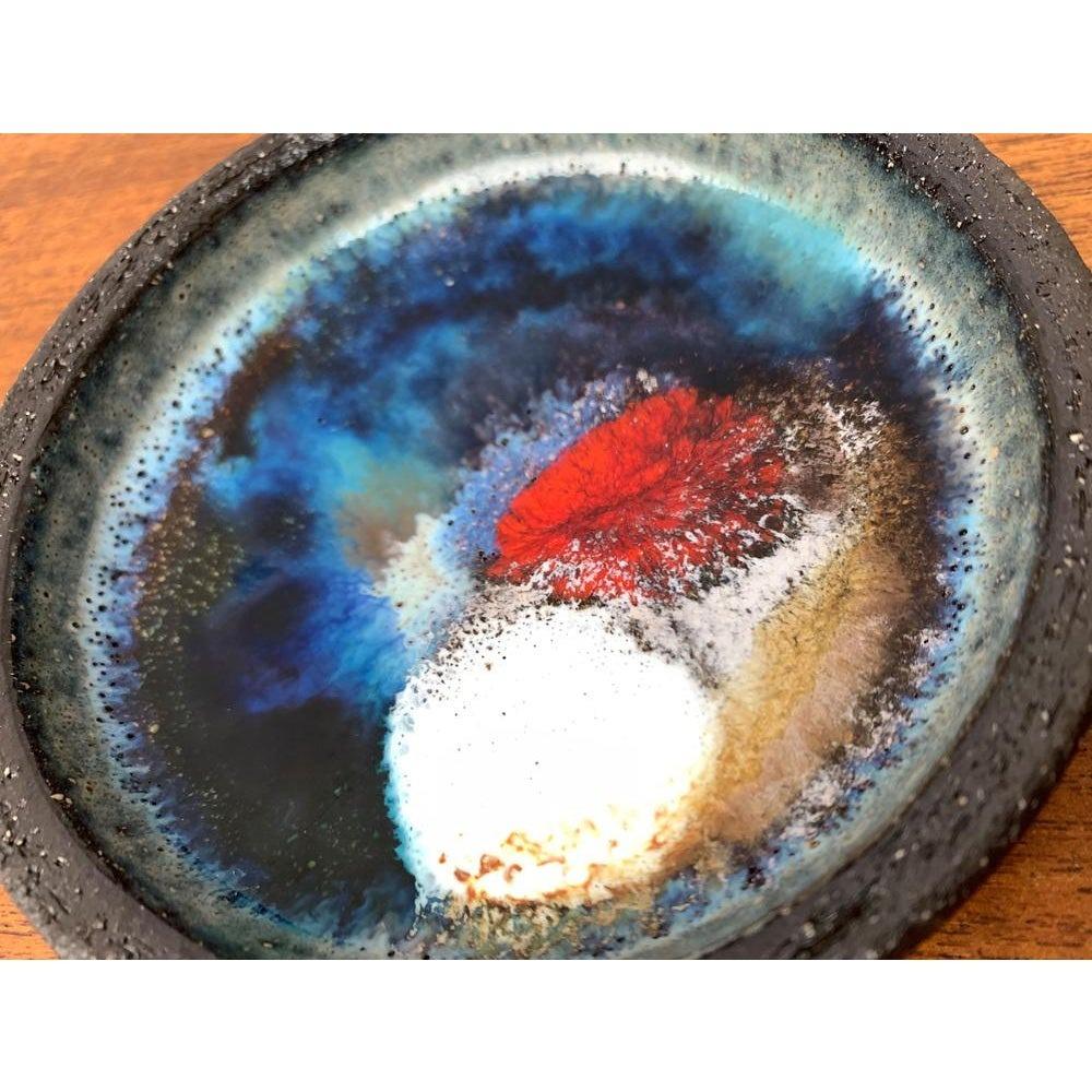 Mid-Century moderno Ciotola in ceramica danese di metà secolo di Jette Hellerøe, anni '60 in vendita