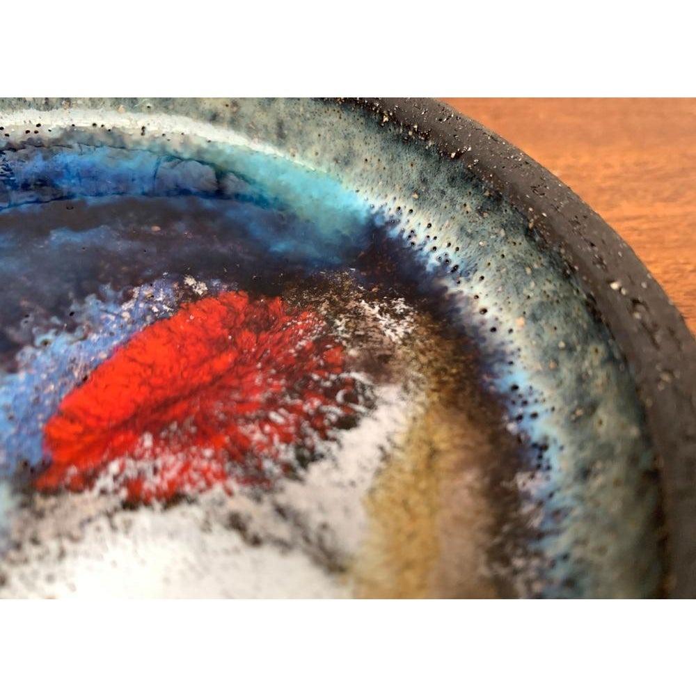 XX secolo Ciotola in ceramica danese di metà secolo di Jette Hellerøe, anni '60 in vendita
