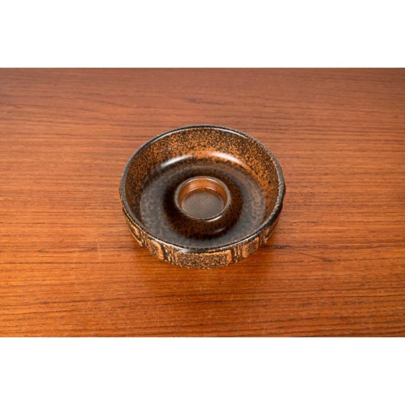 Candelabro de cerámica danesa de mediados de siglo de Joghus Keramik, Bornholm, 1970 siglo XX en venta