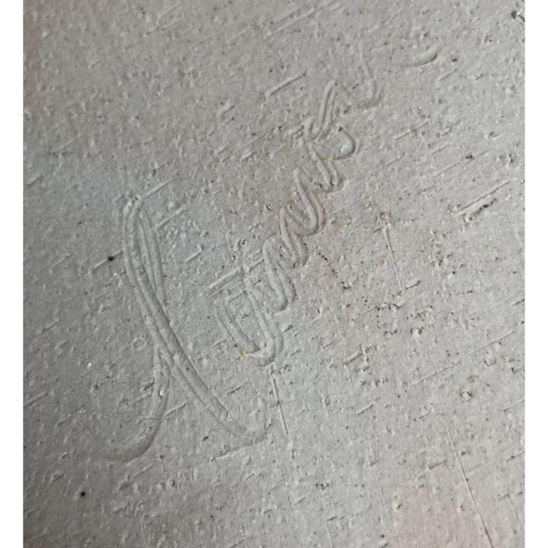 Cuenco de cerámica danesa minimalista de mediados de siglo de Pottestuen Keramik Frederikshavn, años 60, en muy buen estado. Diseñado de 1960 a 1969 Esta pieza tiene una marca de atribución,
Existen pruebas oficiales de autenticidad, como catálogos