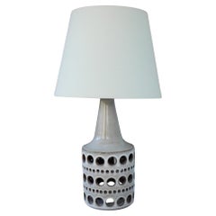 Mid-century Danish pottery table lamp by Marianne Starck for M. Andersen