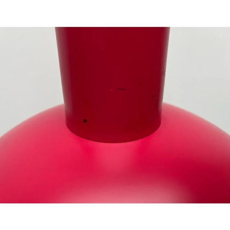 Lampada a sospensione danese rossa Model 728 di Horn, metà secolo, 1960 in vendita 5