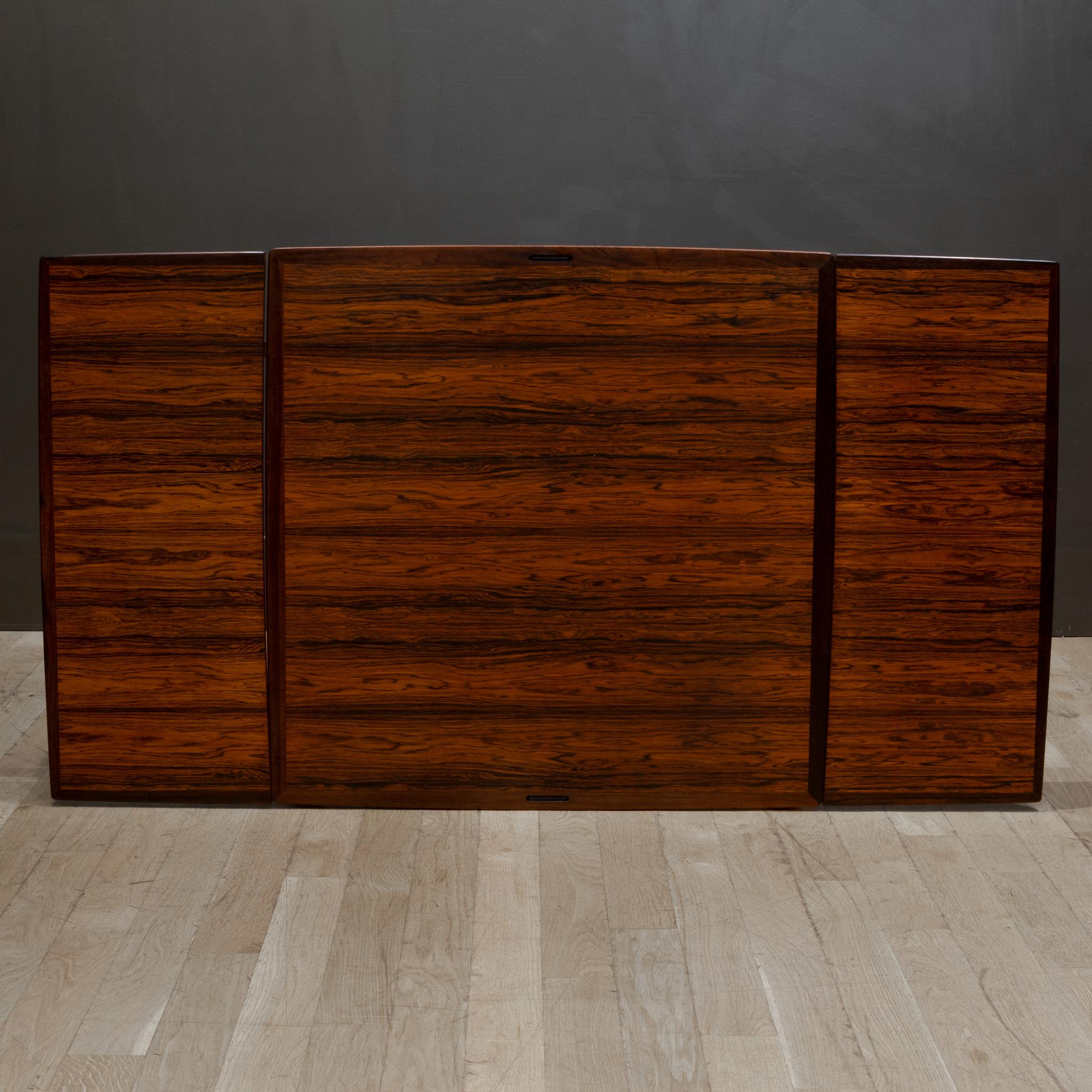 Mid-Century Danish Reversible Rosewood Dining/Game Table, C.1960 5