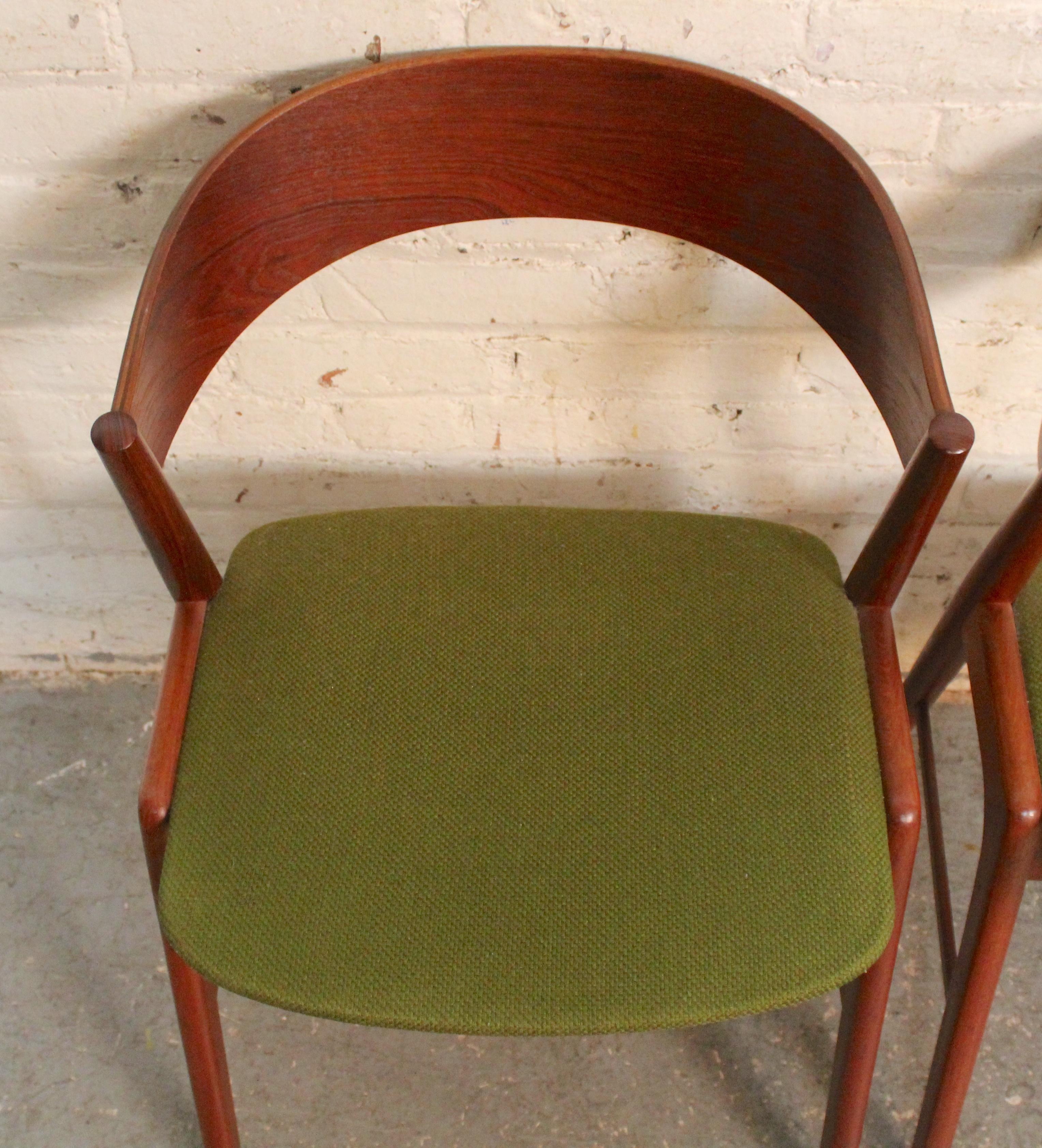 Carved Mid-Century Danish 