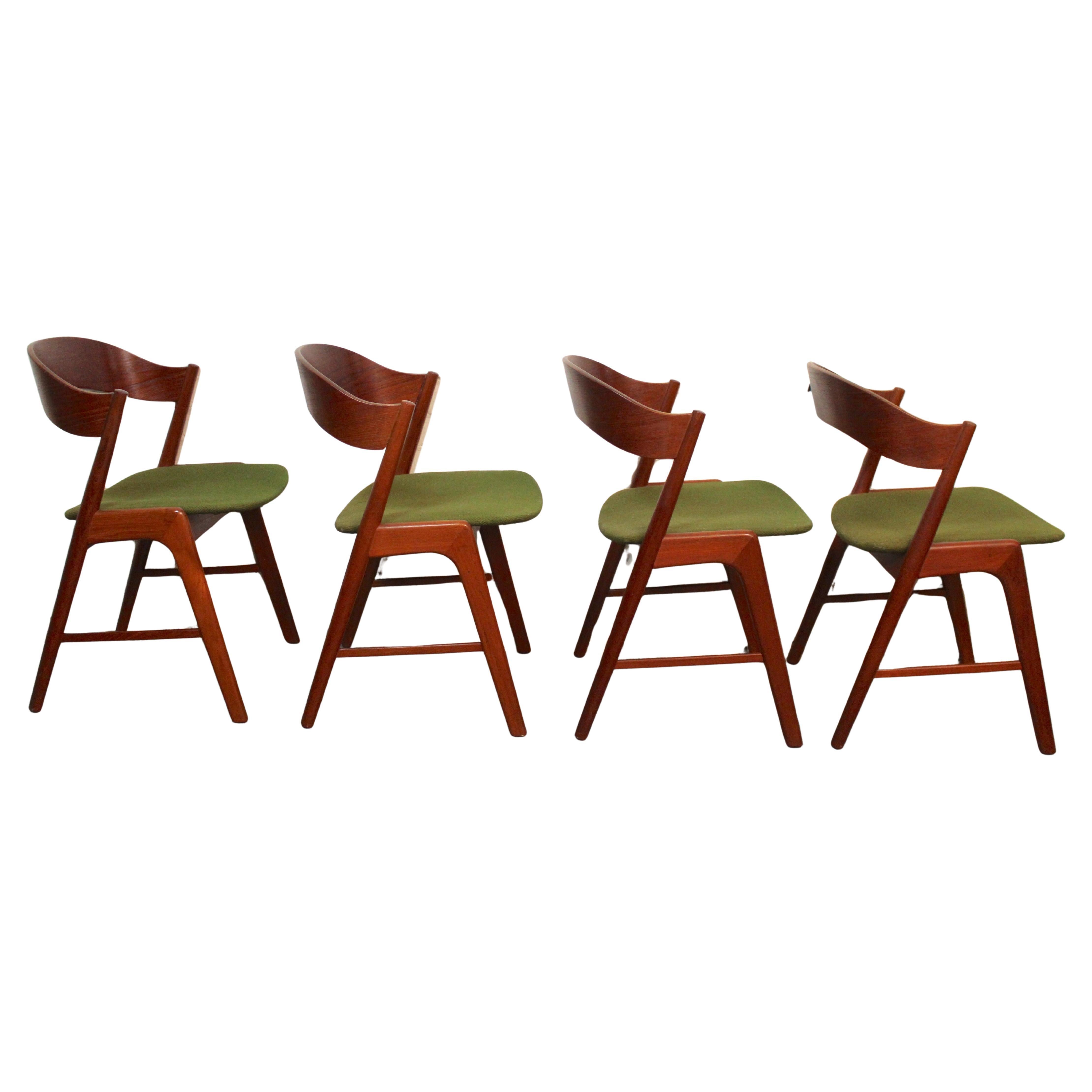 Mid-Century Danish "Ribbon" Dining Chairs For Sale