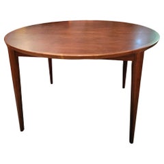 Used Mid Century Danish Rose Wood Extendable Dinning Table
