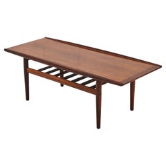 Mid-Century Danish Rosewood 1960's Coffee Table By Grete Jalk For Glostrup