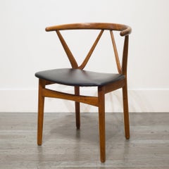 Midcentury Danish Rosewood Armchair by Kjaernulf for Hansen, circa 1950