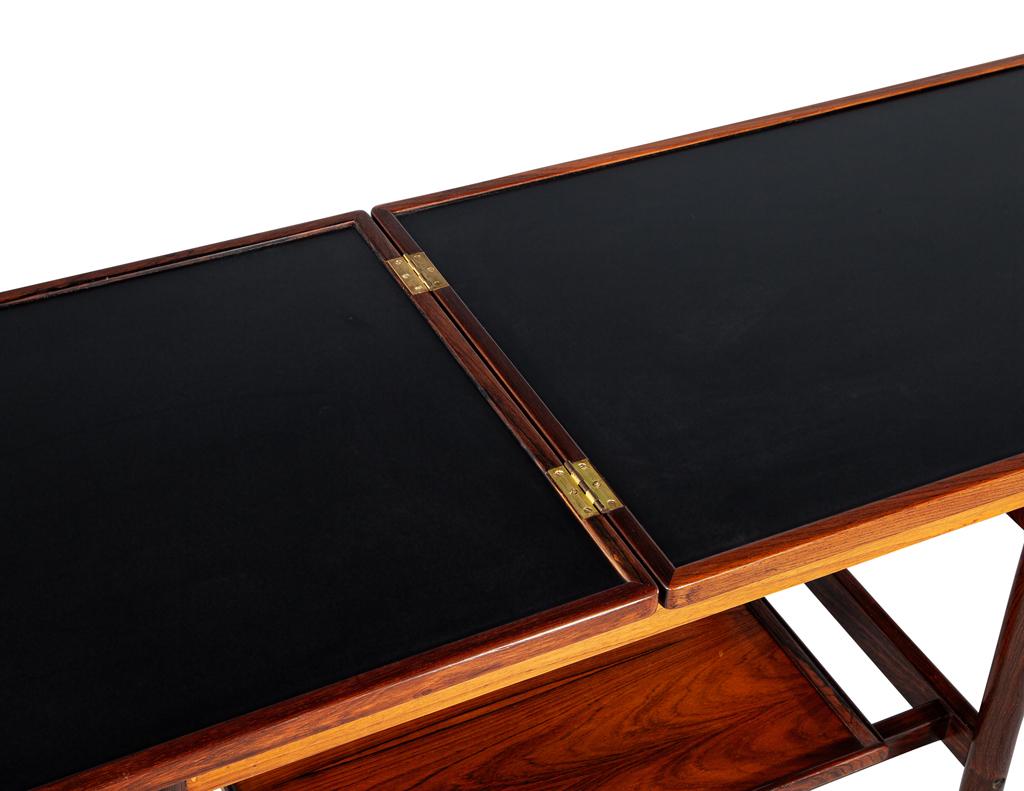 Mid-Century Danish Rosewood Bar Trolley Table by Kurt Østervig for Jason Møbler 12