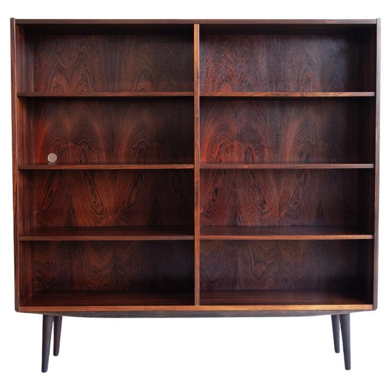 Mid Century, Danish Rosewood Bookcase For Sale at 1stDibs
