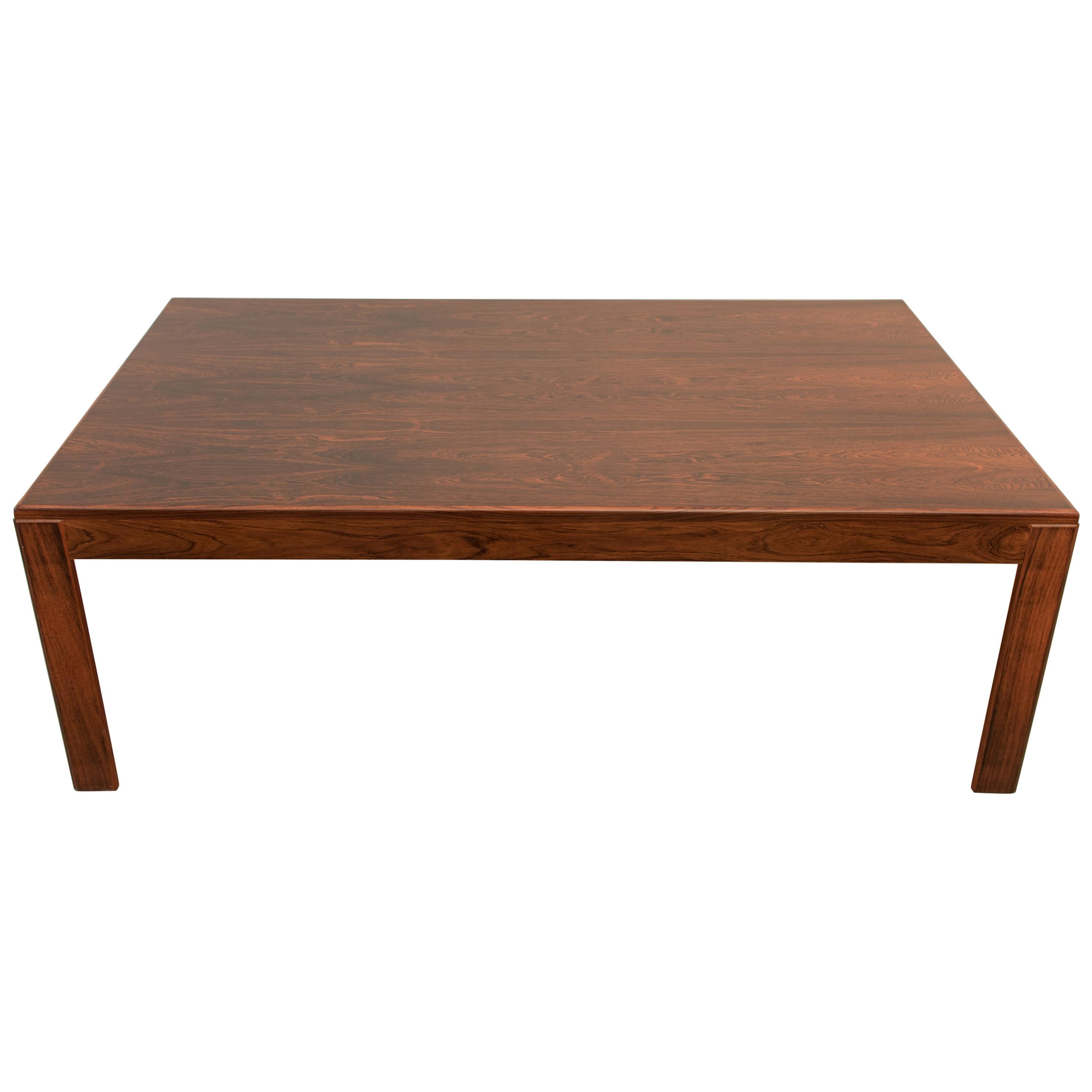 Mid-Century Danish Rosewood Center Table, 1960s For Sale