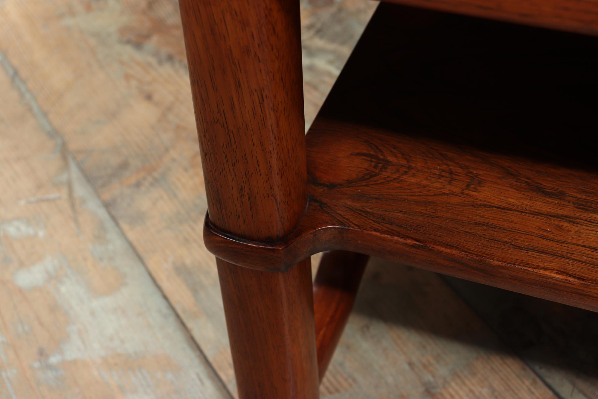 Midcentury Danish Rosewood Coffee Table by Lysberg Hansen & Therp 6