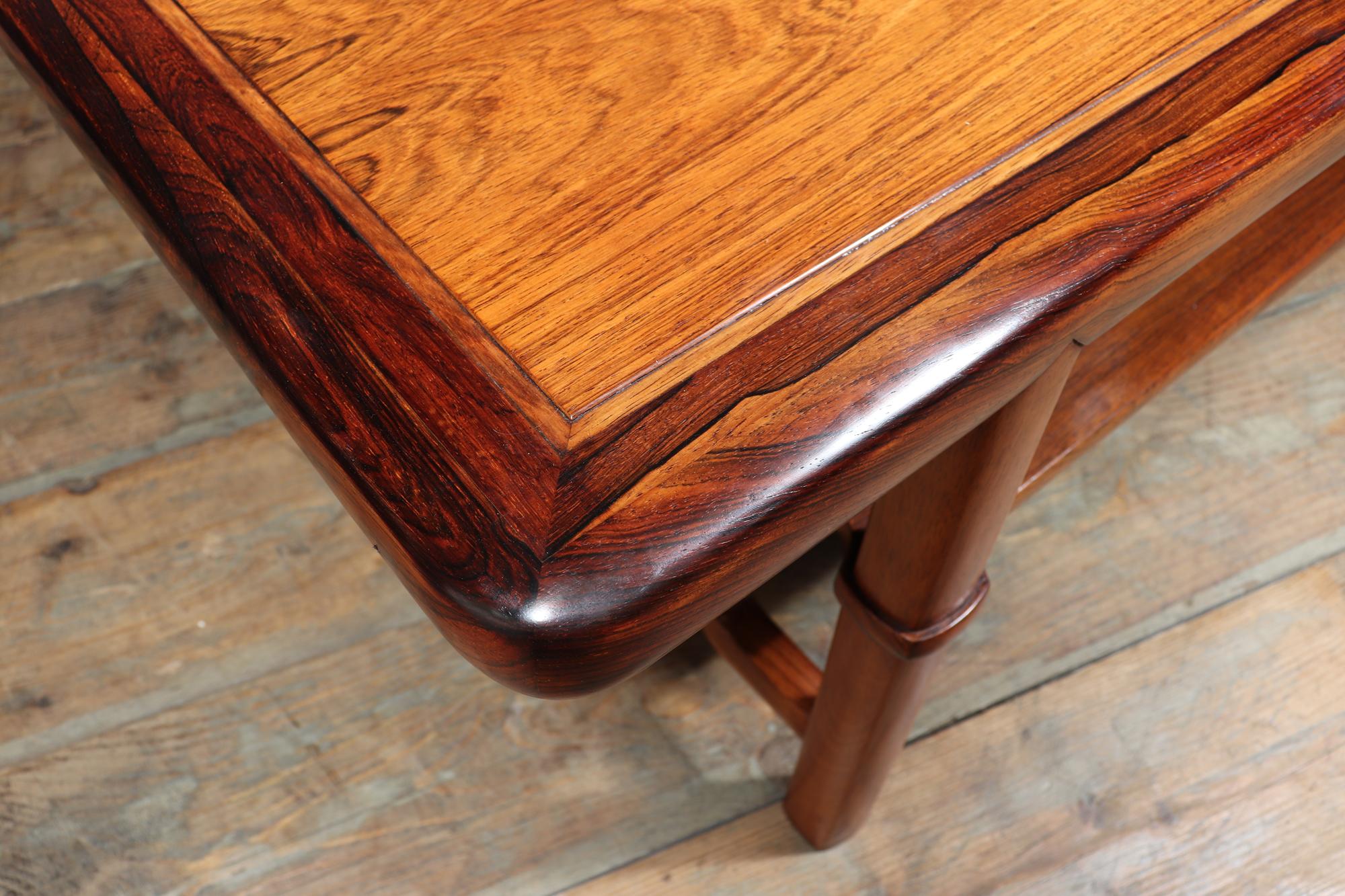 20th Century Midcentury Danish Rosewood Coffee Table by Lysberg Hansen & Therp