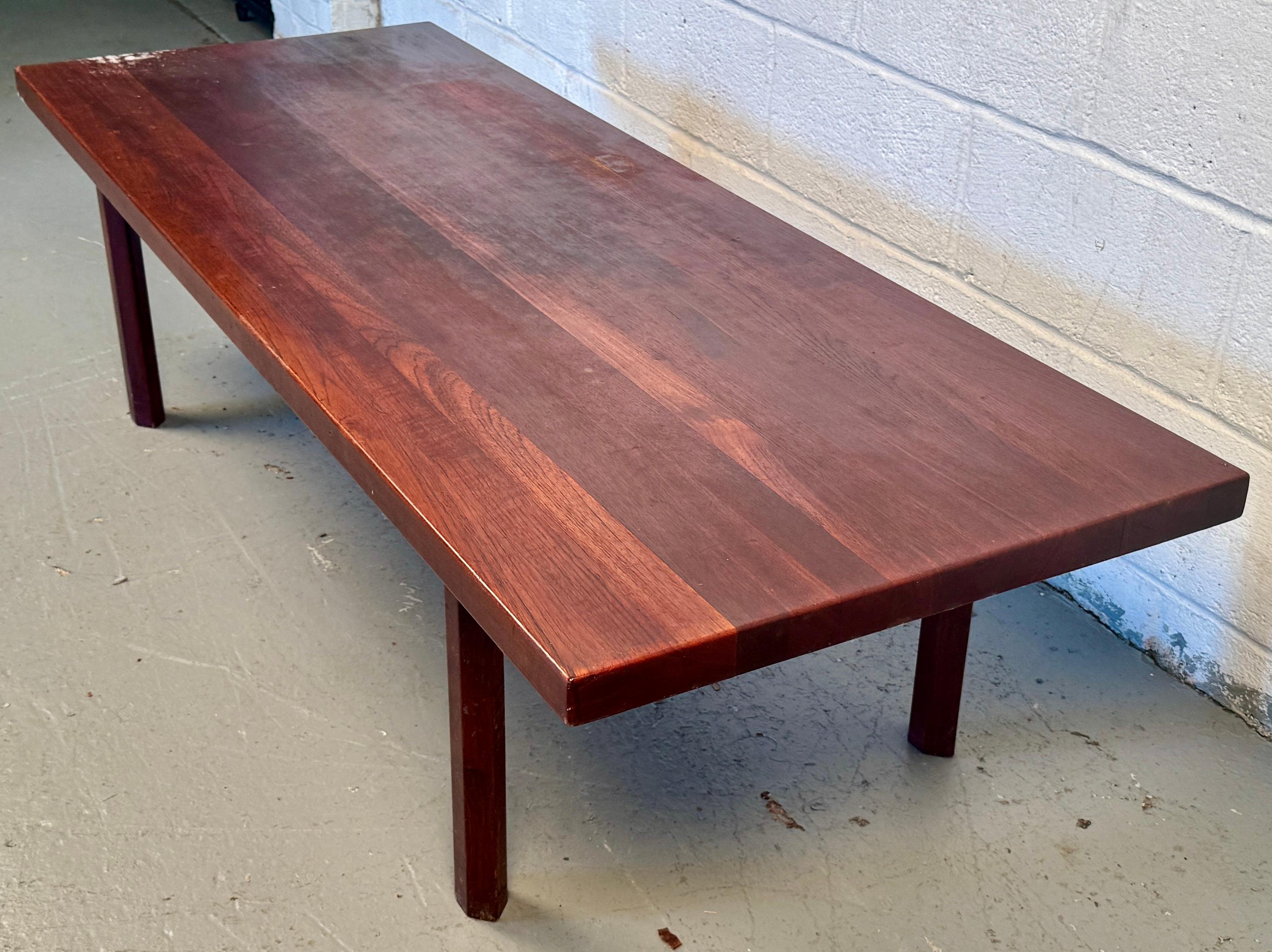 Mid-Century Modern Mid-Century Danish Rosewood Coffee Table For Sale