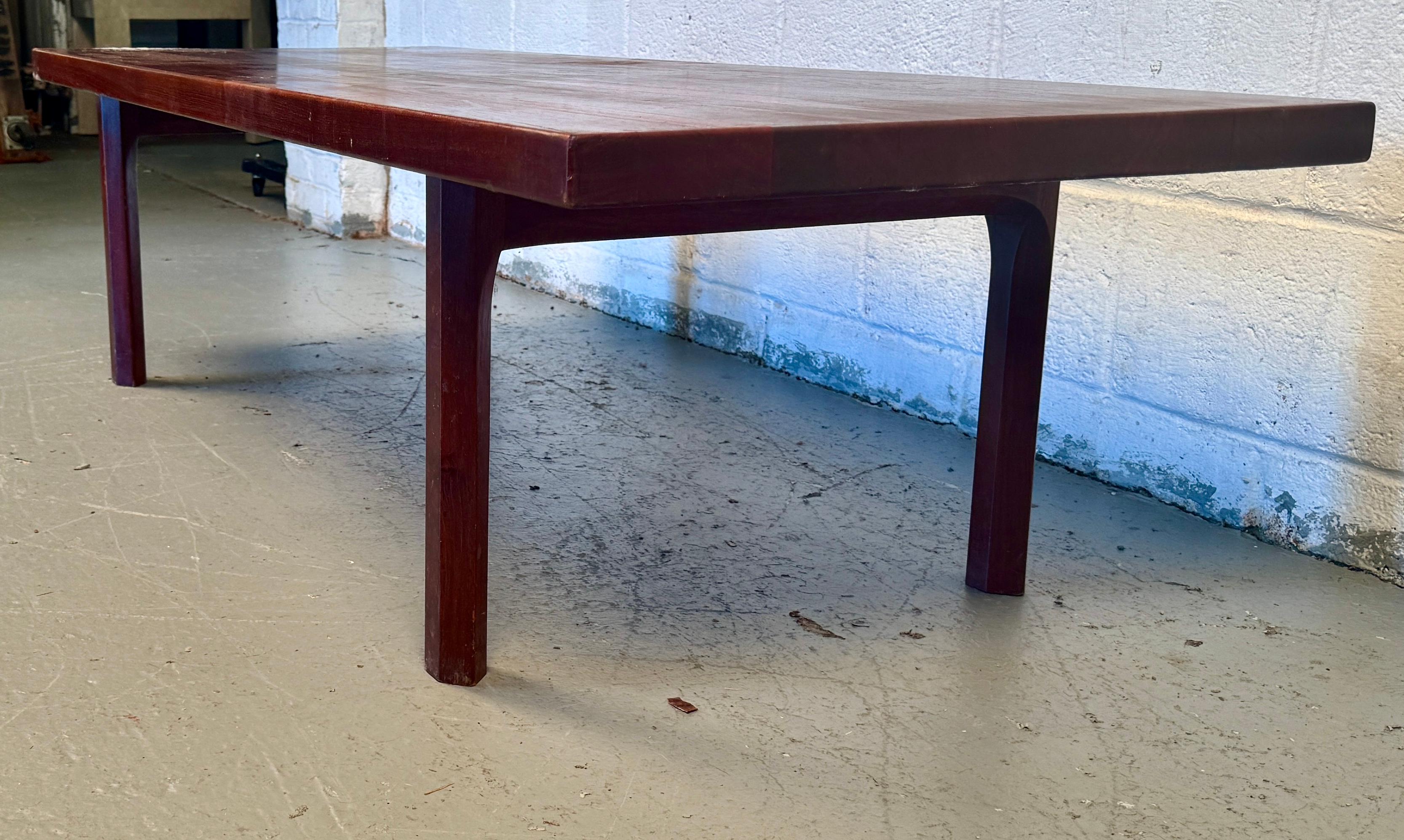 20th Century Mid-Century Danish Rosewood Coffee Table For Sale
