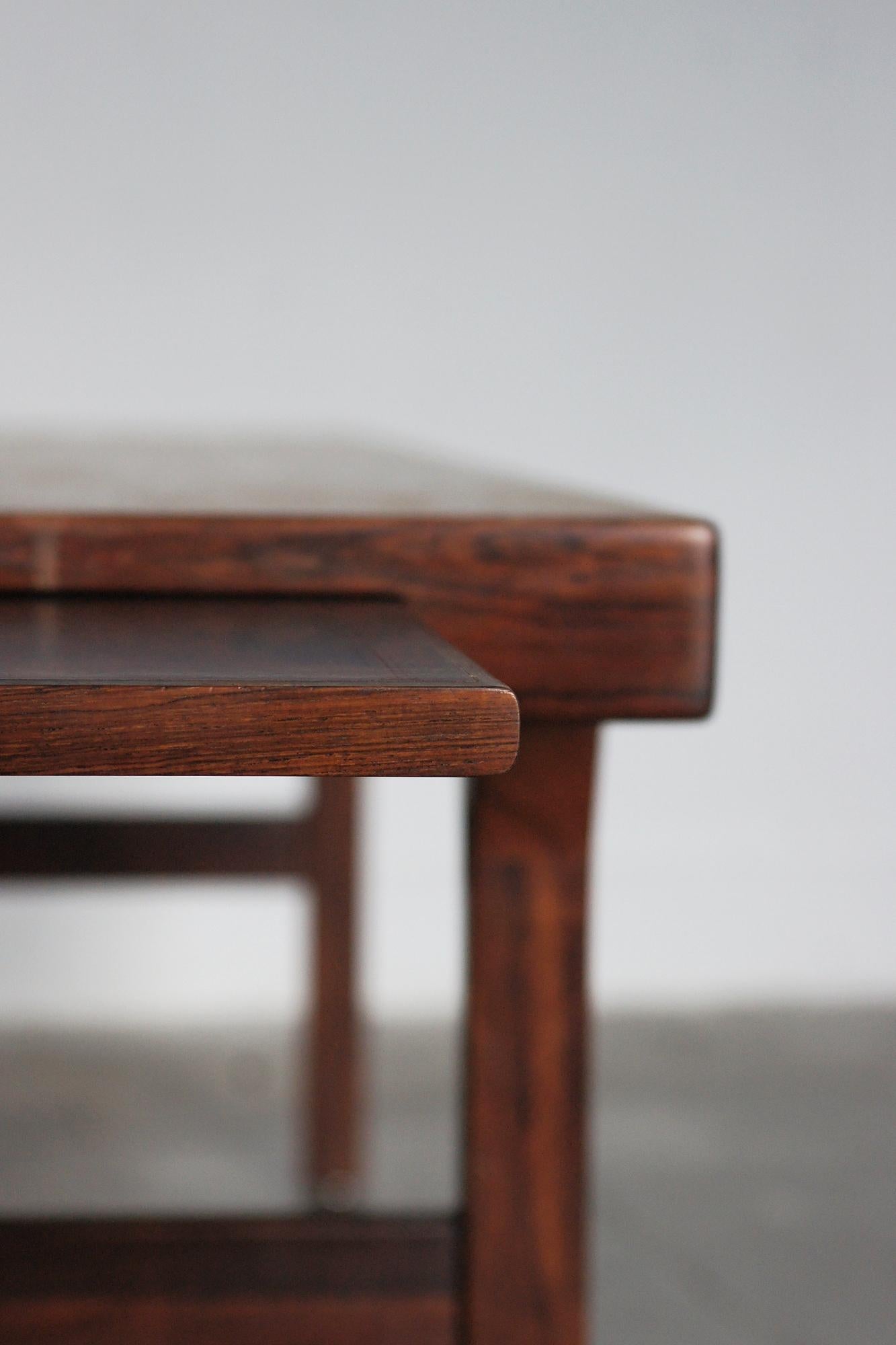 Legno Mid-Century Danish Rosewood Coffee Table from Dyrlund, Denmark, 1960 in vendita
