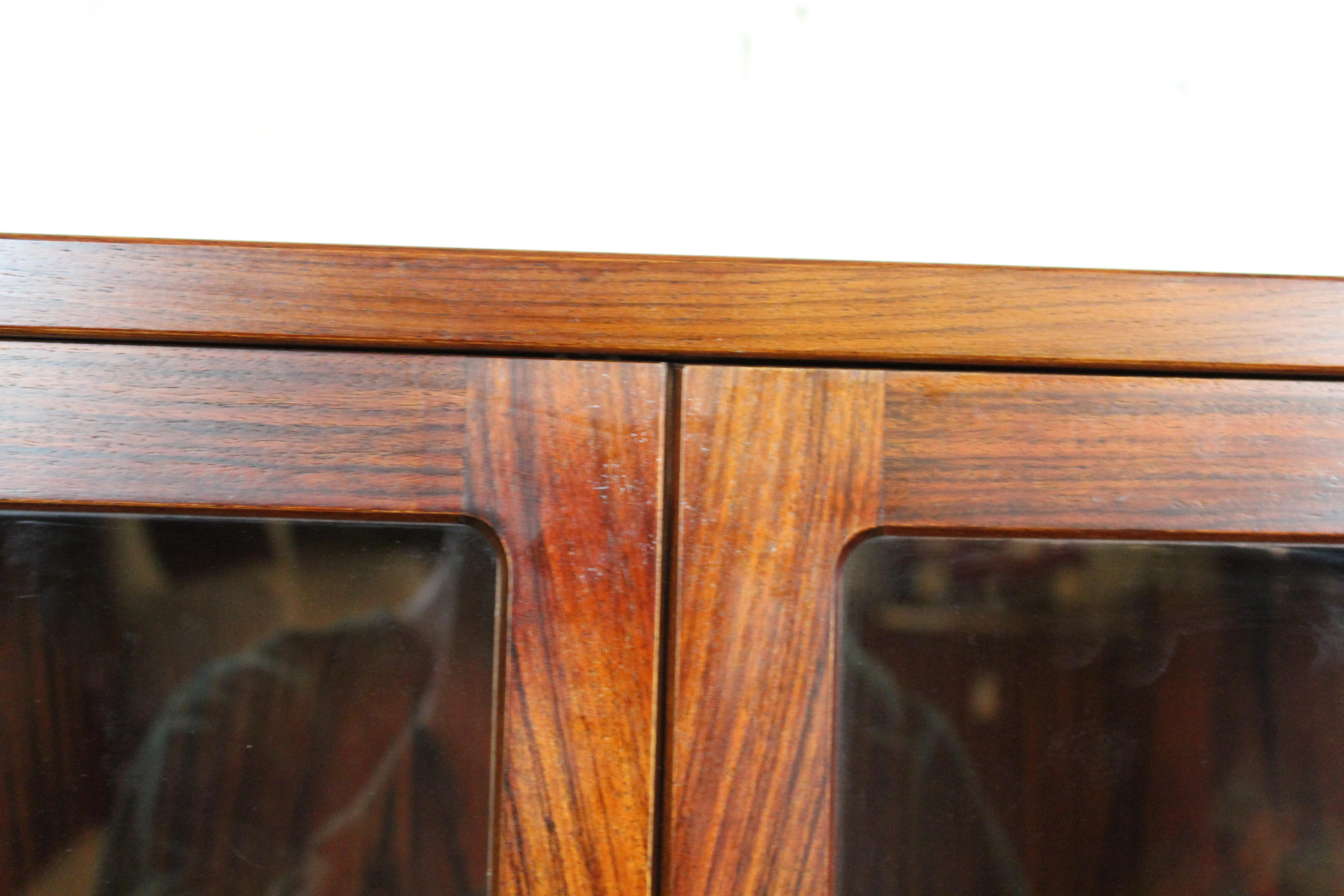 Mid-Century Danish Rosewood Corner Secretary by Vinde Mobelfabrik For Sale 7