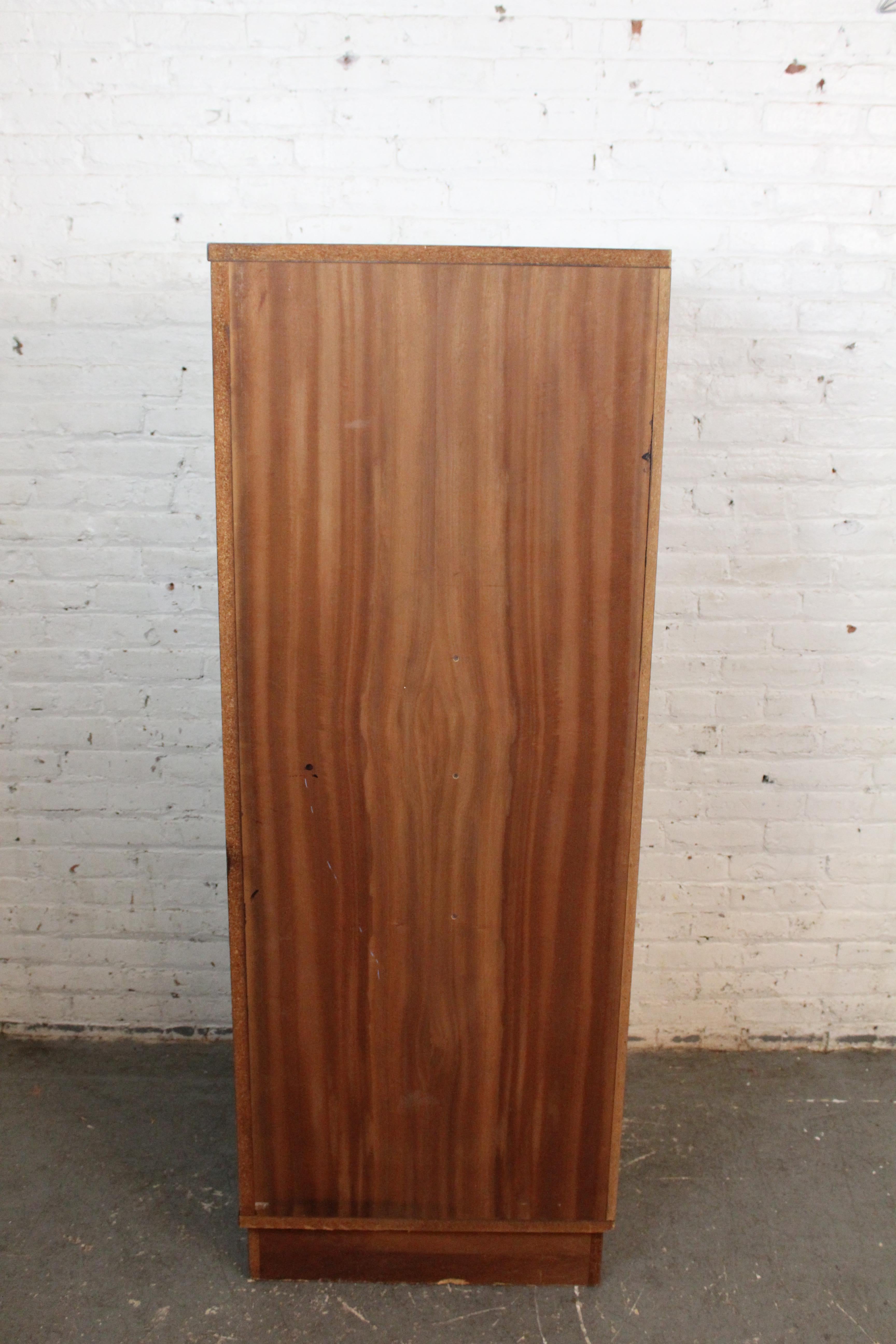 Veneer Mid-Century Danish Rosewood Corner Secretary by Vinde Mobelfabrik For Sale