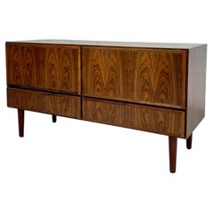 Mid Century Danish Rosewood Credenza  Sideboard Dresser by Omann Jun, Denmark
