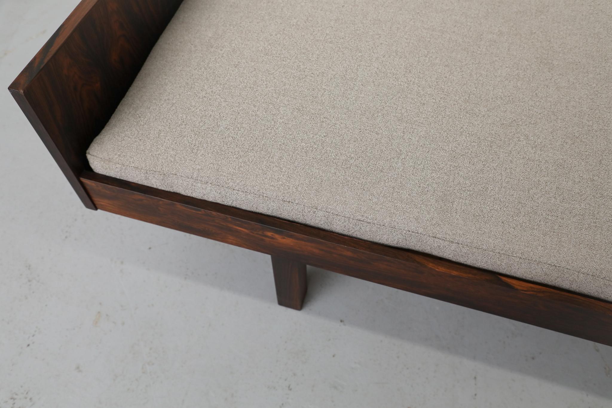 Letto da giorno in palissandro danese di metà secolo di Horsnaes Møbler in vendita 3