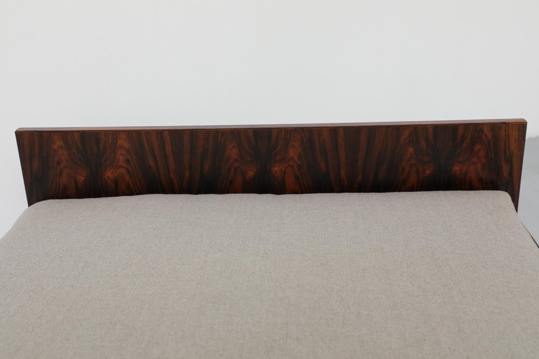 Letto da giorno in palissandro danese di metà secolo di Horsnaes Møbler in vendita 7