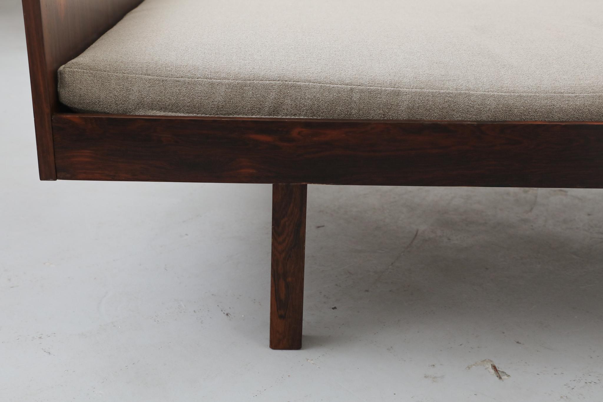 Letto da giorno in palissandro danese di metà secolo di Horsnaes Møbler in vendita 8