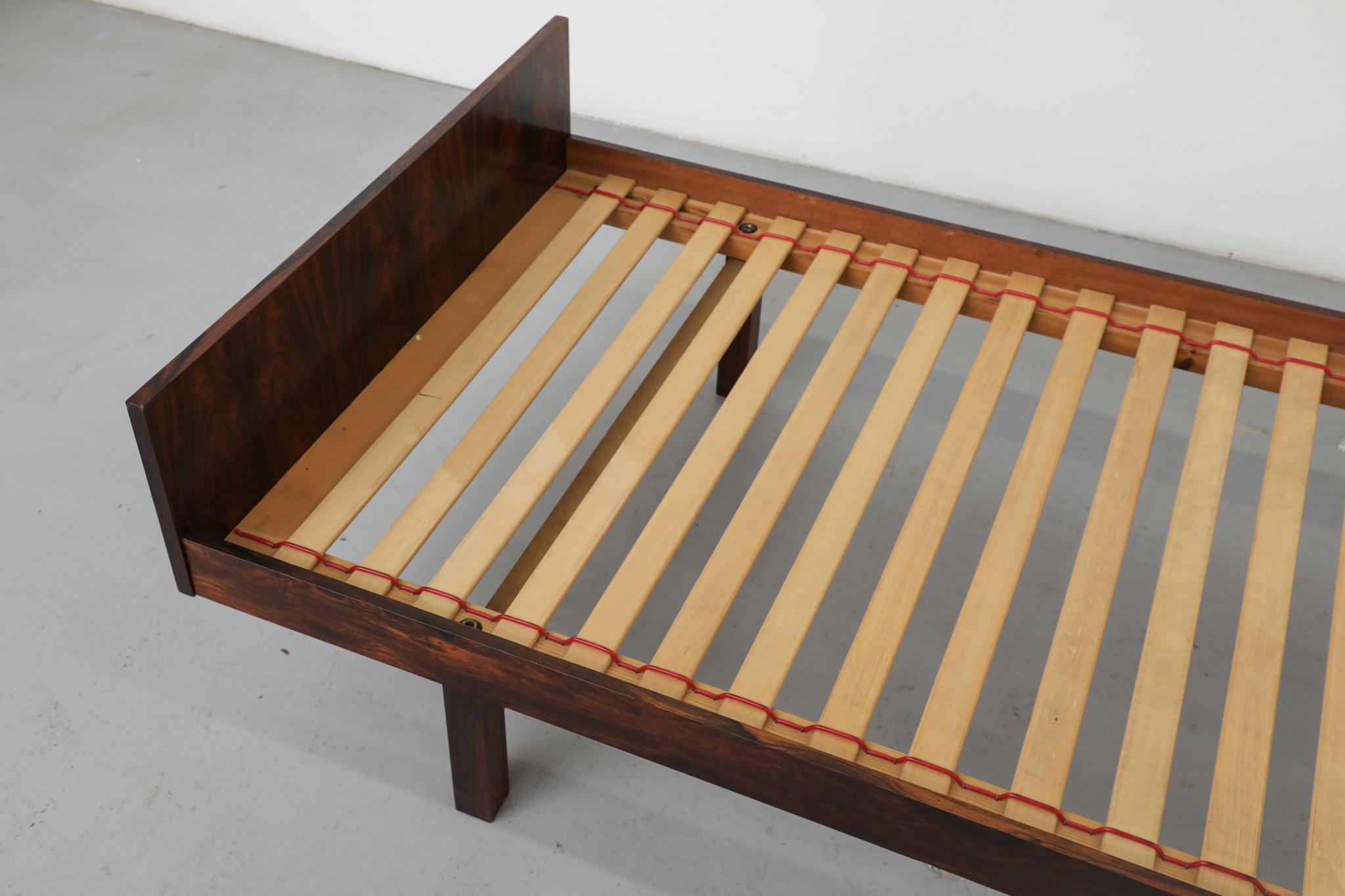 Letto da giorno in palissandro danese di metà secolo di Horsnaes Møbler in vendita 9