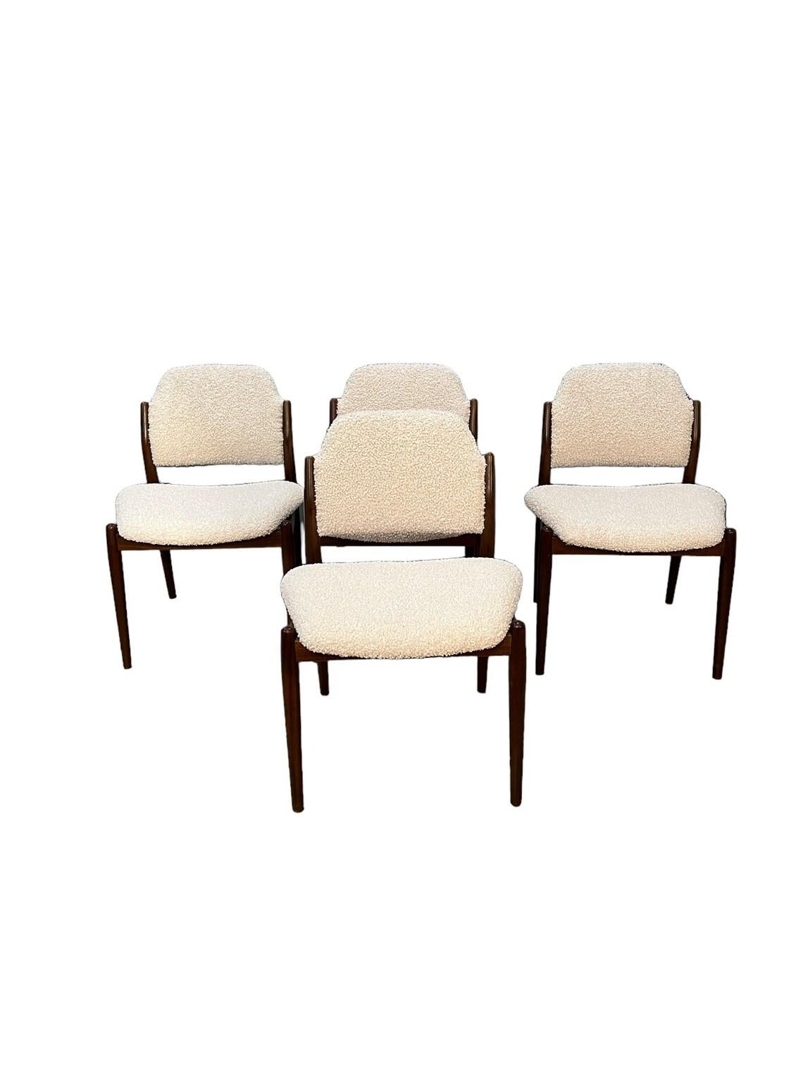 Danish Mid Century danish rosewood dining chairs set of 4