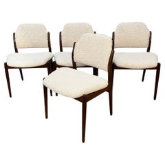 Vintage Mid Century danish rosewood dining chairs set of 4