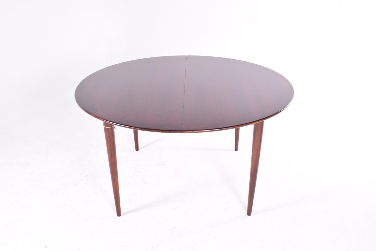 Midcentury Danish Rosewood Dining Table by Grete Jalk for Poul Jeppesen 7