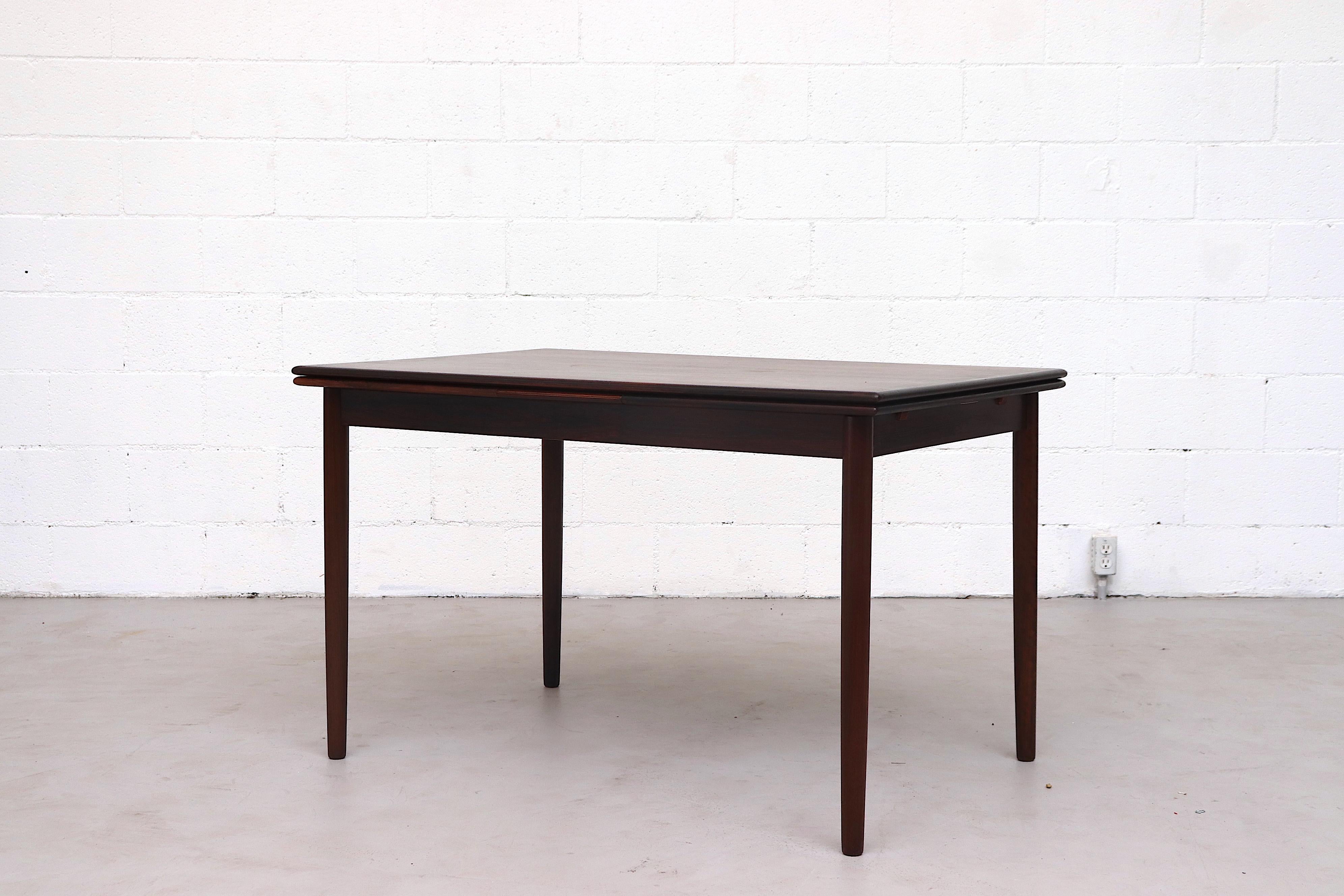 Mid-Century Modern Midcentury Danish Rosewood Dining Table with Leaves