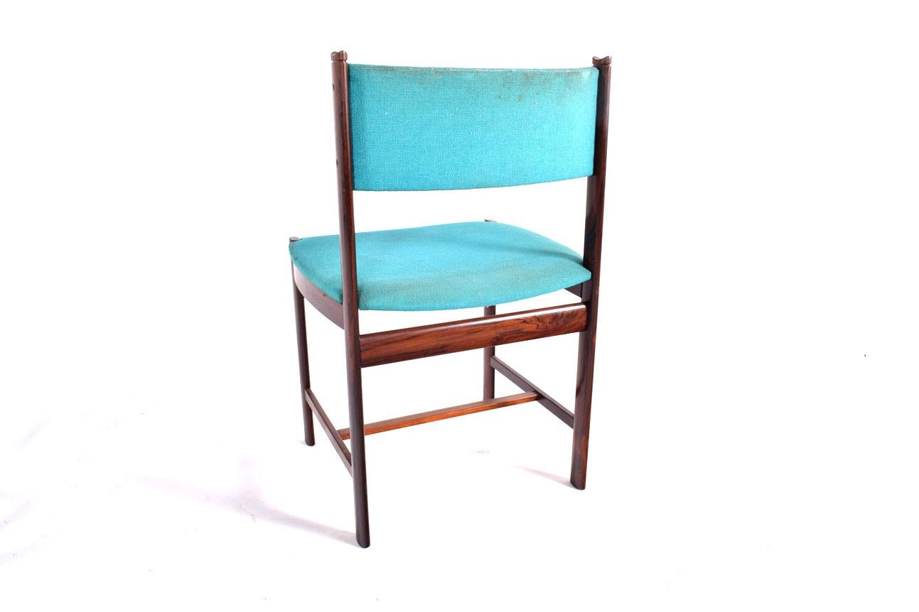Mid-Century Danish Rosewood Dinning Chairs, 1960 For Sale 1