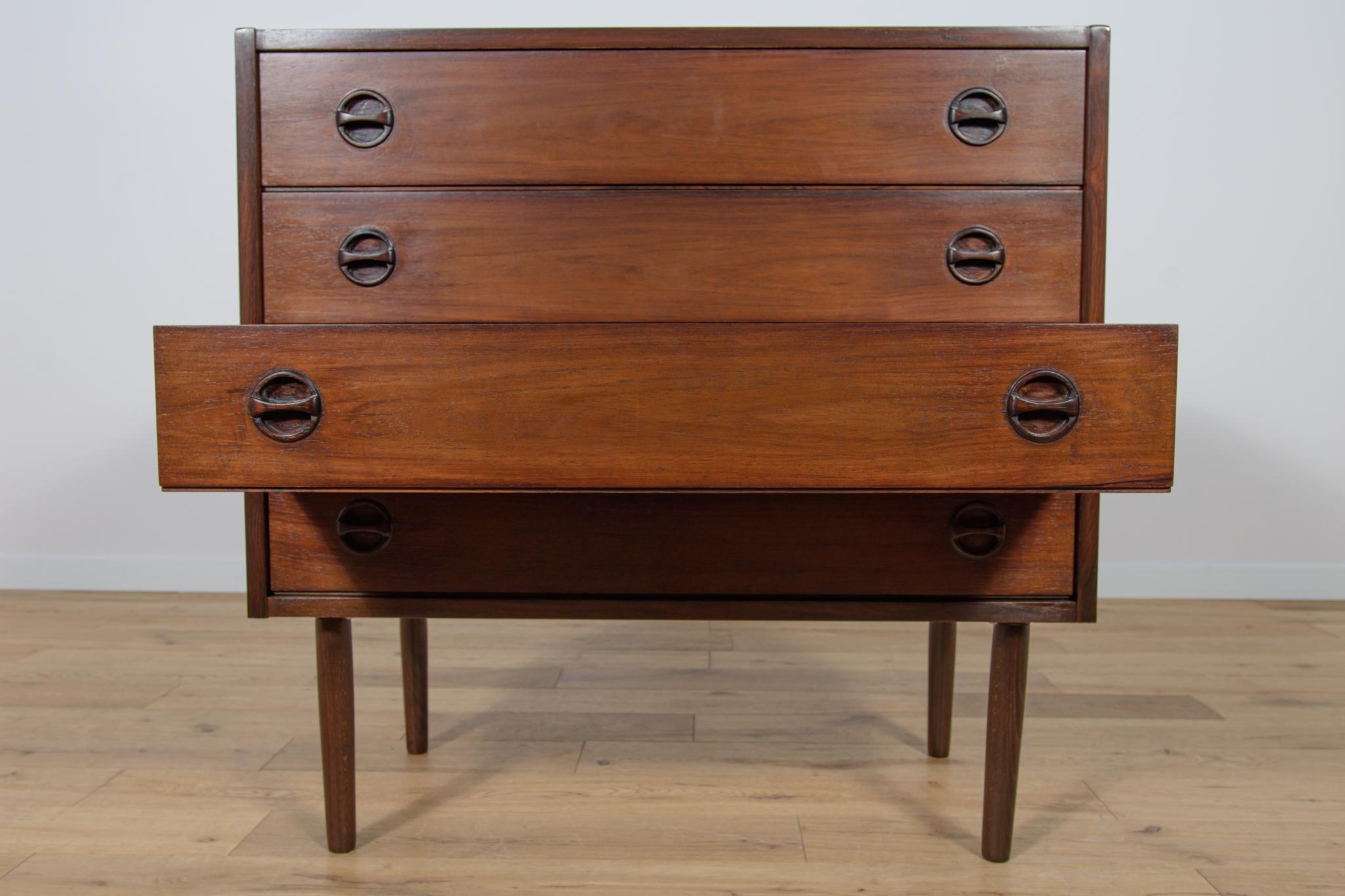 Mid-Century Danish Rosewood Dresser, 1970s For Sale 1