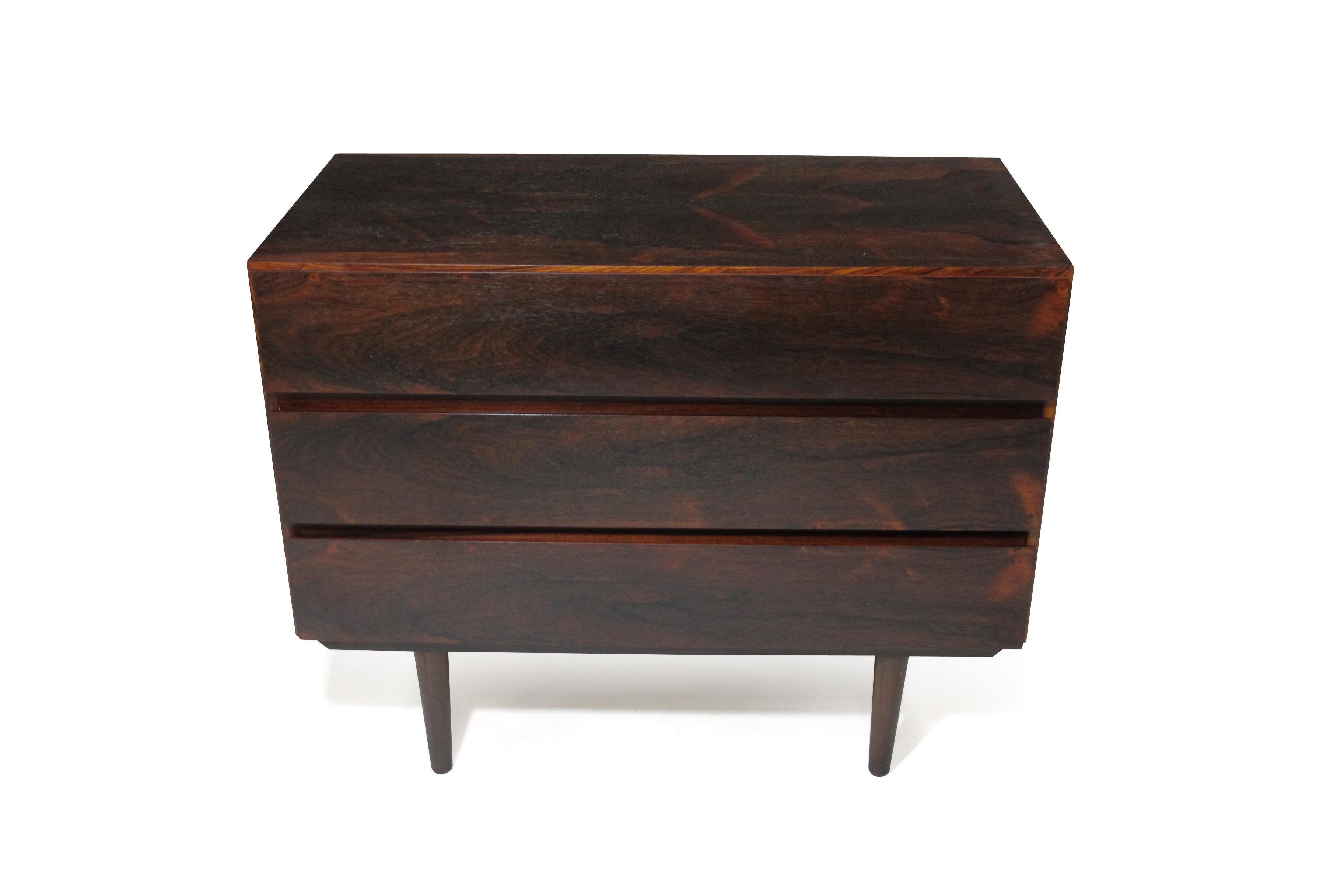 20th Century Midcentury Danish Rosewood Dresser For Sale
