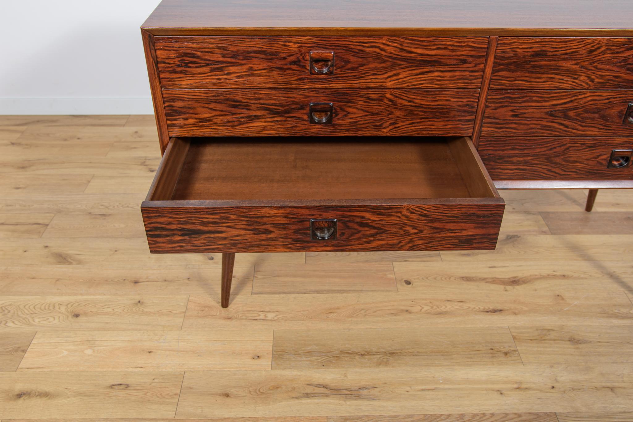 Mid-Century Danish Rosewood Dresser from Brouer Møbelfabrik, 1960s For Sale 5